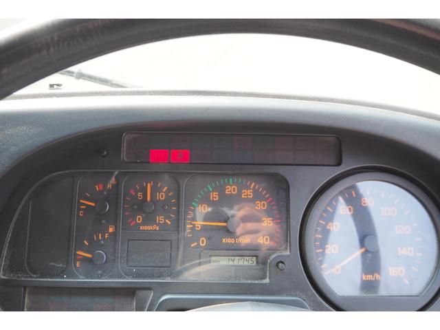 フォワード 　フルタイム４ＷＤ　四駆　ロングボディ　新明和製　ＤＲ４－０１Ｓ　ファームダンプ　深ダンプ　土砂禁　１０立米　２段式アルミブロックアオリ　三方開　リア観音開き仕様　デフロック　積載２．７５ｔ　１９０馬力（77枚目）