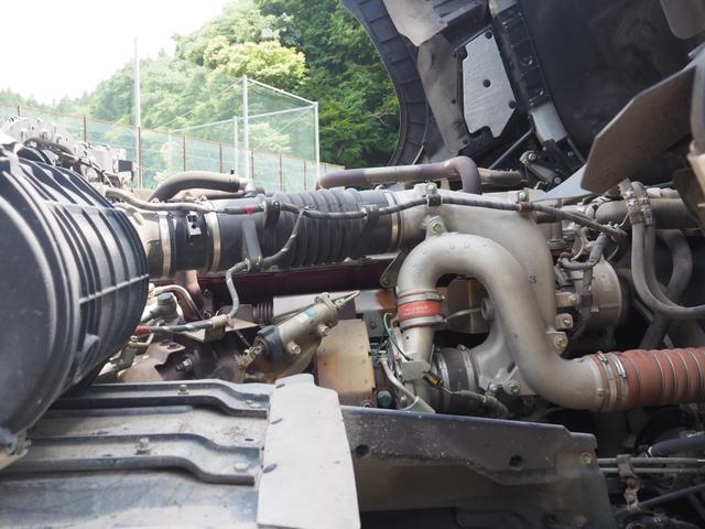 プロフィア 　ハイルーフ　２デフ　電磁式リターダ　Ｅ１３Ｃエンジン　新明和製　ＤＲＳ１１－０２ＳＣ　大型ダンプ　電動コボレーン　ダム式リアゲート　積載８．３ｔ　ターボ４１０馬力　自重計　Ｃ型Ｓ　デフロック（62枚目）