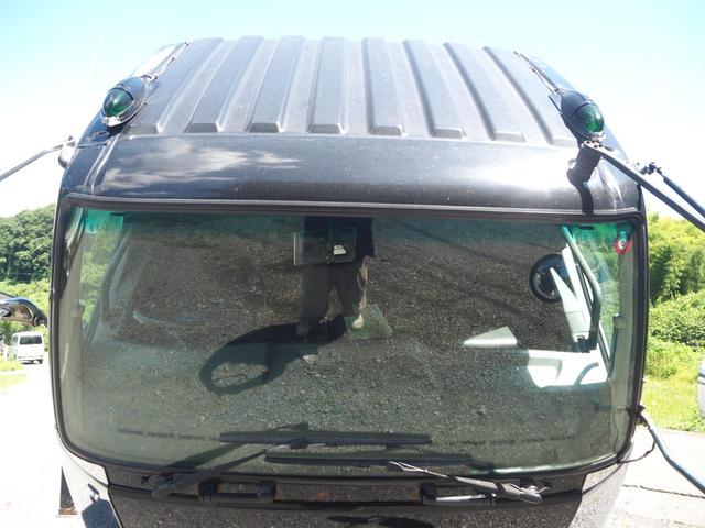 ファイター 　増トン　電磁式リターダ　ＴＭ－ＺＥ３６４ＨＲ　４段クレーン　フックイン　角足　差し違いアウトリガー　２．９３ｔ吊　ラジコン付　三方開　新品アルミブロック平ボディ　積載５．６ｔ　ターボ２７０馬力　ベッド（28枚目）