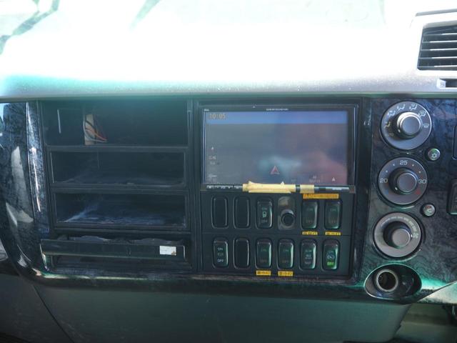 ファイター 　増トン　電磁式リターダ　ＴＭ－ＺＥ３６４ＨＲ　４段クレーン　フックイン　角足　差し違いアウトリガー　２．９３ｔ吊　ラジコン付　三方開　新品アルミブロック平ボディ　積載５．６ｔ　ターボ２７０馬力　ベッド（66枚目）