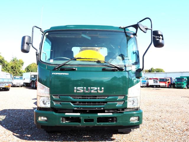 フォワード 　新明和　ＭＷ１５７－３１　コンクリートミキサー車　生コン車　電動スランプガード　ホッパーカバー　水タンク　ドラム容量３．０立米　ブレーキロック　リーフサス　ターボ１９０馬力　積載３．５３ｔ　６速ＭＴ（8枚目）