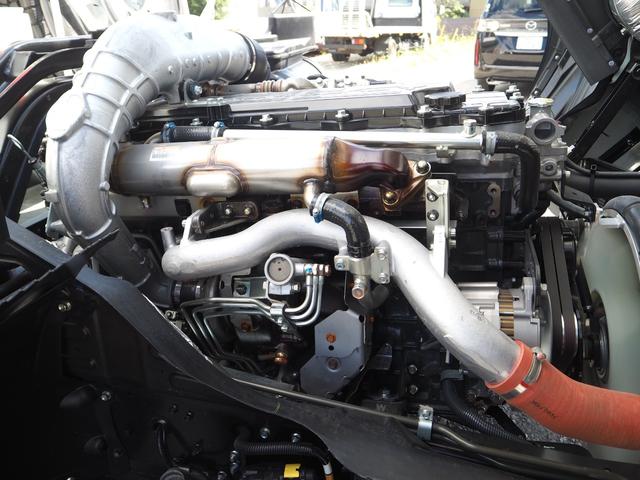 ファイター 　未使用　新明和　ＧＴ１０４－５７３４Ｐ　塵芥車／パッカー車　プレス式　ダンボール／ペーパー仕様　容積１０．２立米　連続スイッチ　汚水タンク　ターボ２２０馬力　積載１．２５ｔ　６速ＭＴ　バックモニター（43枚目）