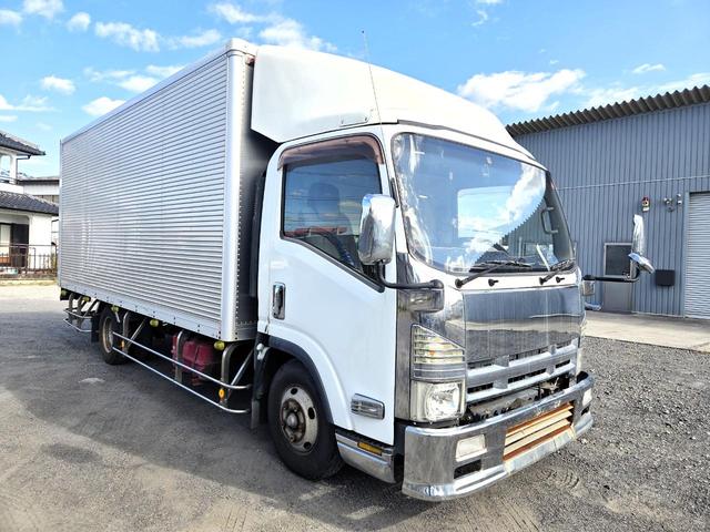 エルフトラック ディーラーにてエンジン載替済み ワイド超ロング アルミバン 日本フルハーフ コンビゲート(上蓋+跳ね上げパワーゲート) 昇降能力1000kg 庫内有線リモコン付 ラッシング2段 スムーサー(2ペダル)(8枚目)