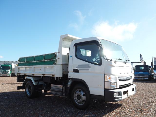 キャンター 　ワイド幅　新明和製　ＳＤ４－３０　ローダーダンプ／ダンプローダー　手動コボレーン　三方開　ターボ　積載３．５５ｔ　５速ＭＴ　坂道発進補助装置（22枚目）