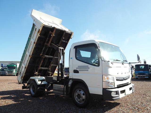 キャンター 　ワイド幅　新明和製　ＳＤ４－３０　ローダーダンプ／ダンプローダー　手動コボレーン　三方開　ターボ　積載３．５５ｔ　５速ＭＴ　坂道発進補助装置（30枚目）