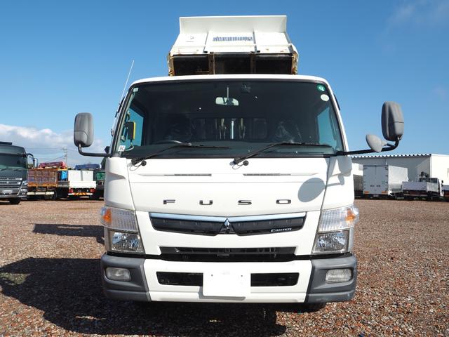 キャンター 　ワイド幅　新明和製　ＳＤ４－３０　ローダーダンプ／ダンプローダー　手動コボレーン　三方開　ターボ　積載３．５５ｔ　５速ＭＴ　坂道発進補助装置（31枚目）