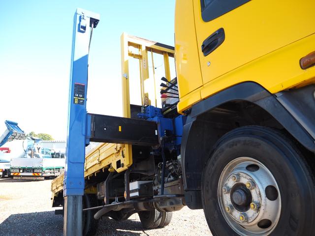 フォワード 重機回送車 セルフクレーン/クレーン付セルフローダー スロープハンガー タダノ TM-ZE364SLH 4段クレーン フックイン ハイジャッキ 角足 油圧張出 ラジコン ターボ 積載2.25t ETC(12枚目)