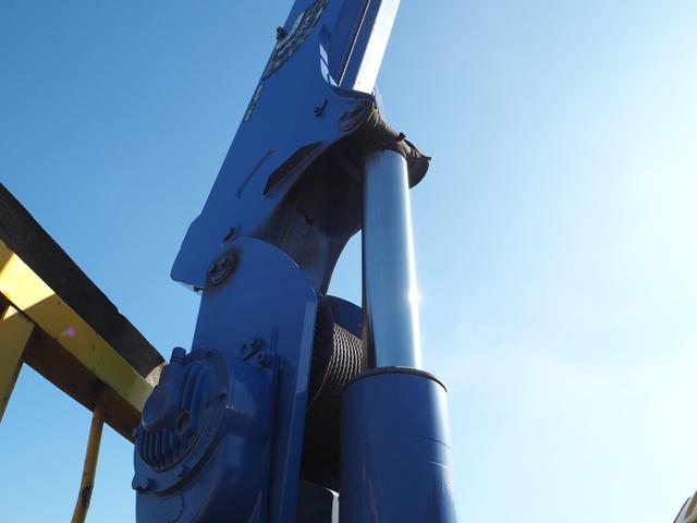 フォワード 重機回送車 セルフクレーン/クレーン付セルフローダー スロープハンガー タダノ TM-ZE364SLH 4段クレーン フックイン ハイジャッキ 角足 油圧張出 ラジコン ターボ 積載2.25t ETC(19枚目)