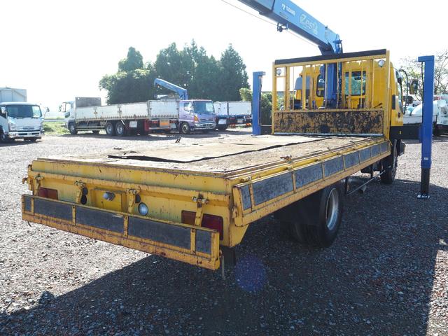 フォワード 重機回送車 セルフクレーン/クレーン付セルフローダー スロープハンガー タダノ TM-ZE364SLH 4段クレーン フックイン ハイジャッキ 角足 油圧張出 ラジコン ターボ 積載2.25t ETC(33枚目)