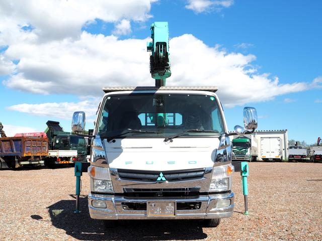 キャンター 　カスタムグレード　ワイド超ロング　タダノ製　ＴＭ－ＺＥ２９４ＨＲ　４段クレーン　フックイン　差し違いアウトリガー　２．９３ｔ吊　ラジコン　平ボディ　床鉄板張り　軽々ゲート　ターボ　積載３．４ｔ　ＨＩＤ（8枚目）