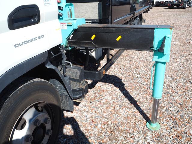 キャンター 　カスタムグレード　ワイド超ロング　タダノ製　ＴＭ－ＺＥ２９４ＨＲ　４段クレーン　フックイン　差し違いアウトリガー　２．９３ｔ吊　ラジコン　平ボディ　床鉄板張り　軽々ゲート　ターボ　積載３．４ｔ　ＨＩＤ（14枚目）