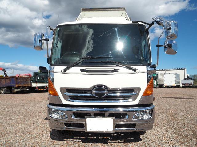 ヒノレンジャー 外装仕上げ済み 増トン 中型6t GVW11t未満 中型免許対応(8t限定を除く) 新明和 DR4-01S ダンプ 電動コボレーン ターボ225馬力 積載4.65t 6速MT ベッド付 ブレーキロック(17枚目)