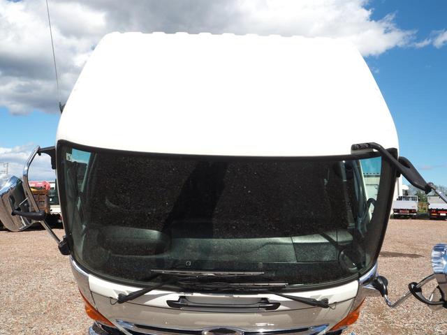 ヒノレンジャー 外装仕上げ済み 増トン 中型6t GVW11t未満 中型免許対応(8t限定を除く) 新明和 DR4-01S ダンプ 電動コボレーン ターボ225馬力 積載4.65t 6速MT ベッド付 ブレーキロック(18枚目)