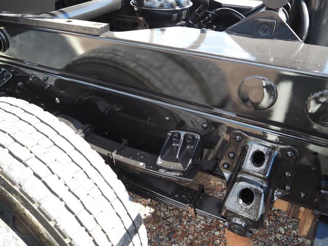 ヒノレンジャー 外装仕上げ済み 増トン 中型6t GVW11t未満 中型免許対応(8t限定を除く) 新明和 DR4-01S ダンプ 電動コボレーン ターボ225馬力 積載4.65t 6速MT ベッド付 ブレーキロック(26枚目)