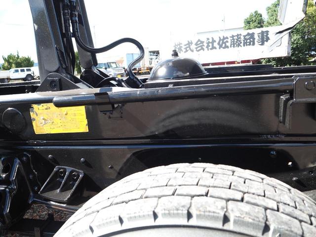 ヒノレンジャー 外装仕上げ済み 増トン 中型6t GVW11t未満 中型免許対応(8t限定を除く) 新明和 DR4-01S ダンプ 電動コボレーン ターボ225馬力 積載4.65t 6速MT ベッド付 ブレーキロック(46枚目)