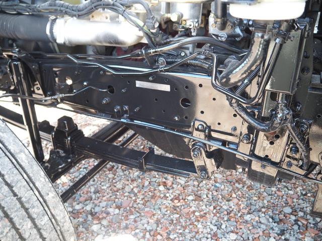 ヒノレンジャー 外装仕上げ済み 増トン 中型6t GVW11t未満 中型免許対応(8t限定を除く) 新明和 DR4-01S ダンプ 電動コボレーン ターボ225馬力 積載4.65t 6速MT ベッド付 ブレーキロック(52枚目)