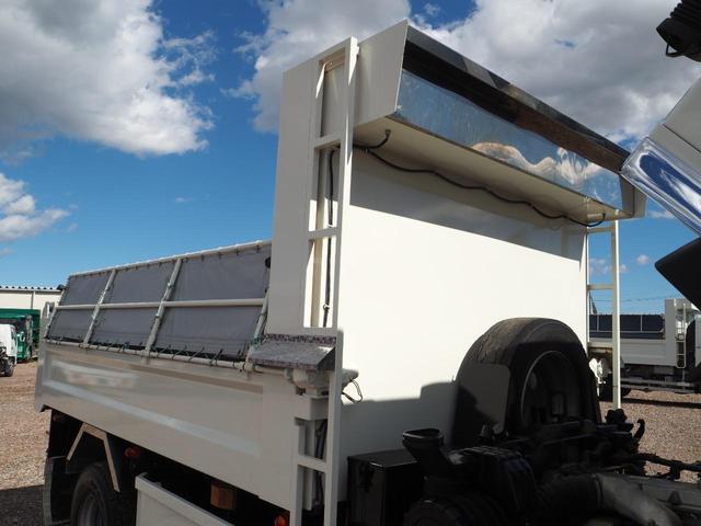 ヒノレンジャー 外装仕上げ済み 増トン 中型6t GVW11t未満 中型免許対応(8t限定を除く) 新明和 DR4-01S ダンプ 電動コボレーン ターボ225馬力 積載4.65t 6速MT ベッド付 ブレーキロック(58枚目)