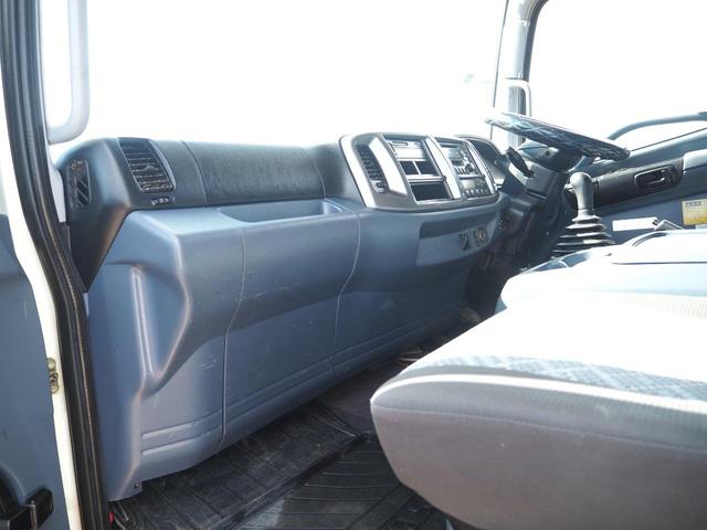 ヒノレンジャー 外装仕上げ済み 増トン 中型6t GVW11t未満 中型免許対応(8t限定を除く) 新明和 DR4-01S ダンプ 電動コボレーン ターボ225馬力 積載4.65t 6速MT ベッド付 ブレーキロック(61枚目)