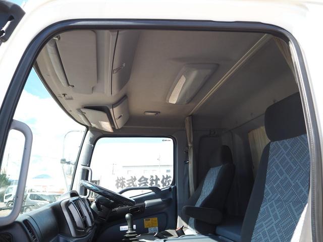 ヒノレンジャー 外装仕上げ済み 増トン 中型6t GVW11t未満 中型免許対応(8t限定を除く) 新明和 DR4-01S ダンプ 電動コボレーン ターボ225馬力 積載4.65t 6速MT ベッド付 ブレーキロック(62枚目)