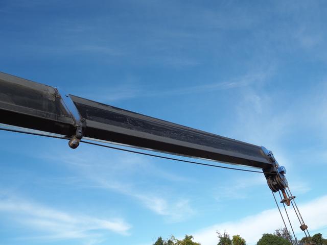 ヒノレンジャー 増トン リターダ 重機回送車 セルフクレーン/クレーン付セルフローダー タダノ TM-ZE364SLHRU 4段クレーン ハイジャッキ 油圧張出 ラジコン スロープハンガー ブル掛け ターボ260馬力(23枚目)