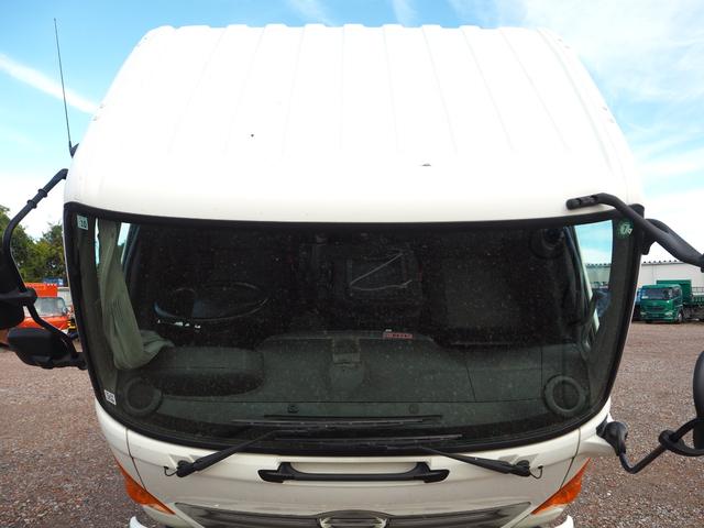 ヒノレンジャー 増トン リターダ 重機回送車 セルフクレーン/クレーン付セルフローダー タダノ TM-ZE364SLHRU 4段クレーン ハイジャッキ 油圧張出 ラジコン スロープハンガー ブル掛け ターボ260馬力(28枚目)