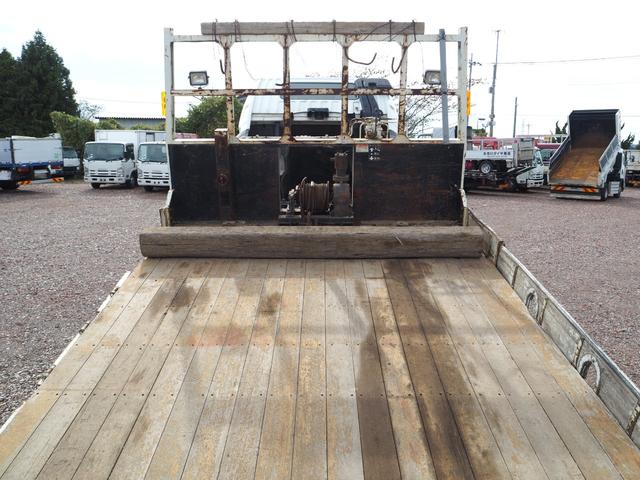 ファイター 増々トン 2デフ 20tベース ショートボディ ワイド幅 重機回送車 セーフティーローダー 花見台製 SF200MA スライドボディ ウインチ ラジコン付 ターボ270馬力 積載11.5t デフロック(32枚目)