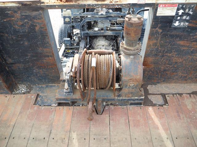 ファイター 増々トン 2デフ 20tベース ショートボディ ワイド幅 重機回送車 セーフティーローダー 花見台製 SF200MA スライドボディ ウインチ ラジコン付 ターボ270馬力 積載11.5t デフロック(33枚目)