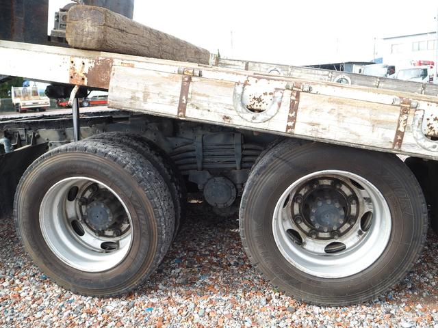 ファイター 増々トン 2デフ 20tベース ショートボディ ワイド幅 重機回送車 セーフティーローダー 花見台製 SF200MA スライドボディ ウインチ ラジコン付 ターボ270馬力 積載11.5t デフロック(38枚目)