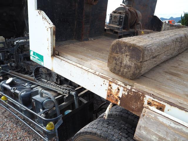 ファイター 増々トン 2デフ 20tベース ショートボディ ワイド幅 重機回送車 セーフティーローダー 花見台製 SF200MA スライドボディ ウインチ ラジコン付 ターボ270馬力 積載11.5t デフロック(39枚目)