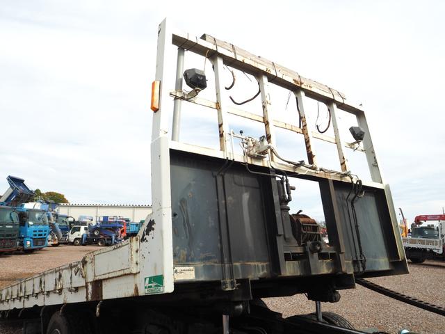 ファイター 増々トン 2デフ 20tベース ショートボディ ワイド幅 重機回送車 セーフティーローダー 花見台製 SF200MA スライドボディ ウインチ ラジコン付 ターボ270馬力 積載11.5t デフロック(52枚目)