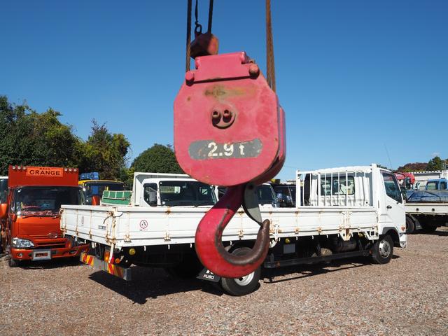 タイタントラック ワイド幅 セミロングボディ 古河ユニック URU294RKK 4段クレーン フックイン 差し違いアウトリガー 2.93t吊 ラジコン 上物同年 平ボディ 床鉄板張り ターボ160馬力 積載3.5t(21枚目)