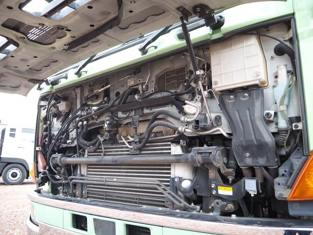 プロフィア 2デフ カヤバ MR4450 コンクリートミキサー車/生コン車 M44 ドラム容量8.7立米 混合容量4.4立米 電動スランプガード/ホッパーカバー 補助シュート ターボ 積載9.95t 7速MT(9枚目)