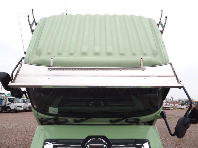 プロフィア 2デフ カヤバ MR4450 コンクリートミキサー車/生コン車 M44 ドラム容量8.7立米 混合容量4.4立米 電動スランプガード/ホッパーカバー 補助シュート ターボ 積載9.95t 7速MT(10枚目)