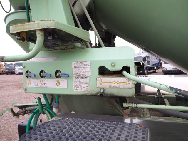 プロフィア 2デフ カヤバ MR4450 コンクリートミキサー車/生コン車 M44 ドラム容量8.7立米 混合容量4.4立米 電動スランプガード/ホッパーカバー 補助シュート ターボ 積載9.95t 7速MT(28枚目)