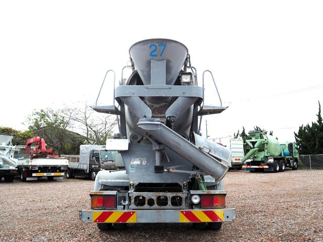 ヒノレンジャー カヤバ MR1640 コンクリートミキサー車/生コン車 M16 ドラム容量3.2.立米 混合容量1.6立米 ターボ210馬力 積載3.78t 6速MT ブレーキロック 坂道発進補助装置 HID(4枚目)