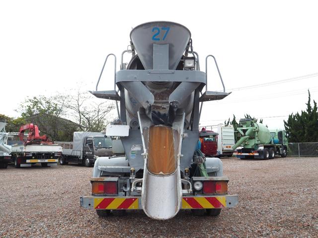 ヒノレンジャー カヤバ MR1640 コンクリートミキサー車/生コン車 M16 ドラム容量3.2.立米 混合容量1.6立米 ターボ210馬力 積載3.78t 6速MT ブレーキロック 坂道発進補助装置 HID(26枚目)