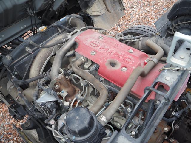 ヒノレンジャー カヤバ MR1640 コンクリートミキサー車/生コン車 M16 ドラム容量3.2.立米 混合容量1.6立米 ターボ210馬力 積載3.78t 6速MT ブレーキロック 坂道発進補助装置 HID(44枚目)