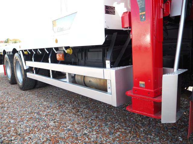 スーパーグレート 全塗装 3軸高床 2デフ 重機回送車 セルフクレーン 一組ボディ 古河ユニック 5段クレーン ハイジャッキ ラジコン 上物同年 ウインチ(ラジコン付) スロープハンガー ショートボディ 420馬力(29枚目)