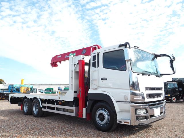 スーパーグレート 全塗装 3軸高床 2デフ 重機回送車 セルフクレーン 一組ボディ 古河ユニック 5段クレーン ハイジャッキ ラジコン 上物同年 ウインチ(ラジコン付) スロープハンガー ショートボディ 420馬力(69枚目)