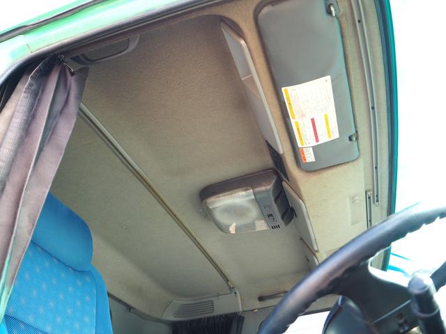 ギガ 3軸高床 2デフ 汚泥運搬車/タンク車 9.5立米 オールステンレスボディ 吐水口バルブ ホース挿入口ハッチ 水密ハンドルロック 新明和 BS天蓋ダンプ DR11-02SC 積載9.35t リーフサス(70枚目)