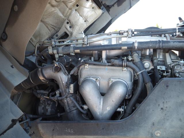 ギガ 2デフ 小平産業 DM17-10 5.4×2.3mボディ Lゲート/Fゲート 大型ダンプ 電動コボレーン 自重計 HII型 リーフサス ターボ380馬力 積載7.1t 7速MT ベッド付 デフロック(64枚目)