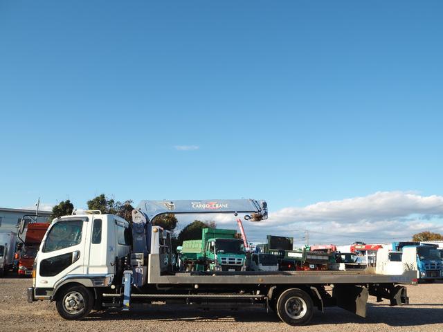 ファイター 　車載車／車両運搬車／キャリアカー　クレーン付セーフティーローダー　タダノ　３段クレーン　角足　差し違いアウトリガー　ラジコン　スライドボディ　油圧リアゲート　ウインチ　ラジコン　生エンジン　積載２ｔ（54枚目）