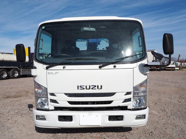 エルフトラック 　ワイド超々ロング　車載車　クレーン付セーフティーローダー　タダノ　３段クレーン　２．９３ｔ吊　ラジコン　車載専用車　スライドボディ　油圧リアゲート　ウインチ　ラジコン　ターボ１５０馬力　積載２．６５ｔ（72枚目）