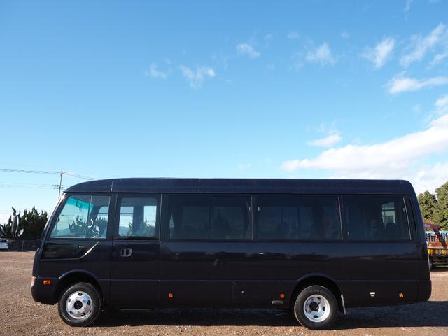 ローザ 　４ＷＤ　フルタイム式四駆　マイクロバス　２９人乗り　自動スイング扉　電動補助ステップ／オートステップ　リアトランク　プレヒーター　リアヒーター　運転席パワーウィンドウ　ターボ１５０馬力　ＤＵＯＮＩＣ（3枚目）