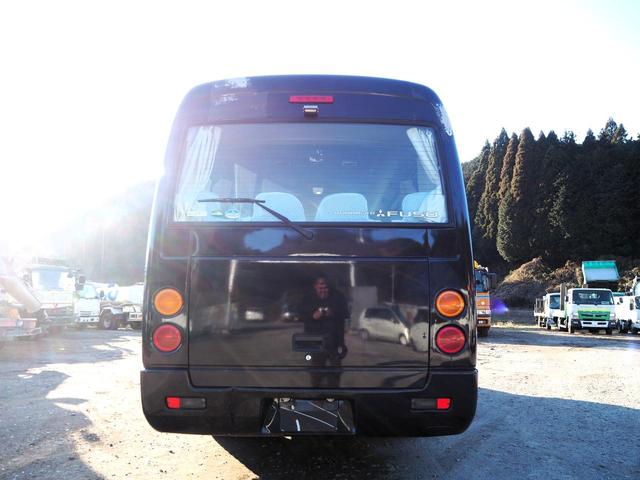 ローザ 　４ＷＤ　フルタイム式四駆　マイクロバス　２９人乗り　自動スイング扉　電動補助ステップ／オートステップ　リアトランク　プレヒーター　リアヒーター　運転席パワーウィンドウ　ターボ１５０馬力　ＤＵＯＮＩＣ（5枚目）