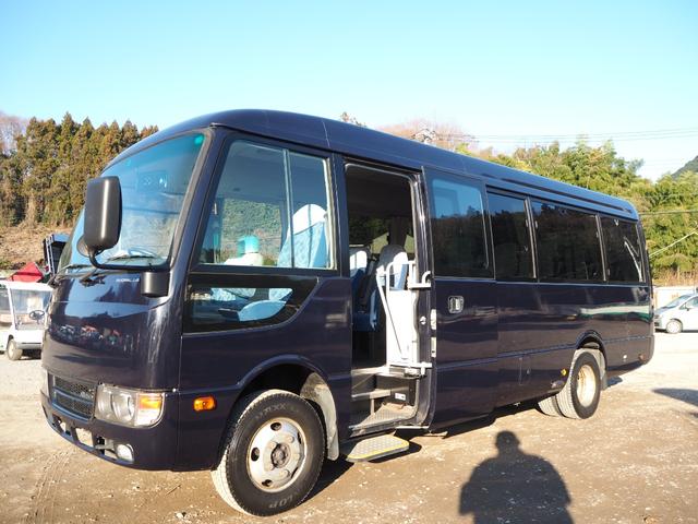 ローザ 　４ＷＤ　フルタイム式四駆　マイクロバス　２９人乗り　自動スイング扉　電動補助ステップ／オートステップ　リアトランク　プレヒーター　リアヒーター　運転席パワーウィンドウ　ターボ１５０馬力　ＤＵＯＮＩＣ（29枚目）