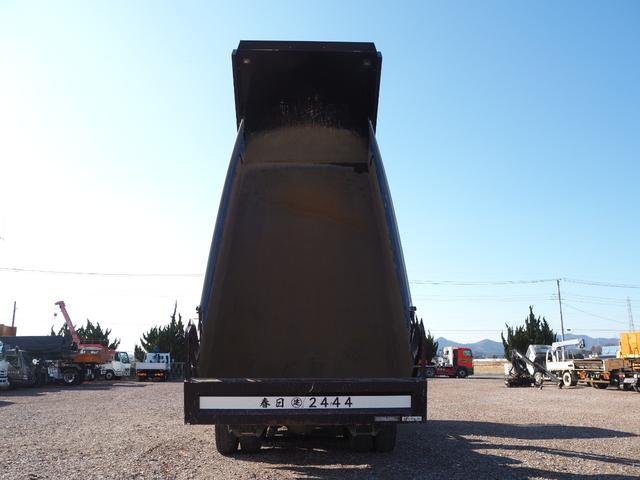 ギガ ワンオーナー ディーラーにてエンジン・クラッチ交換 カスタムグレード ハイルーフ 2デフ 造りボディ 極東 大型ダンプ DD10-761 電動コボレーン リーフサス ターボ380馬力 積載8.6t(19枚目)