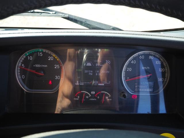 ギガ ワンオーナー ディーラーにてエンジン・クラッチ交換 カスタムグレード ハイルーフ 2デフ 造りボディ 極東 大型ダンプ DD10-761 電動コボレーン リーフサス ターボ380馬力 積載8.6t(78枚目)