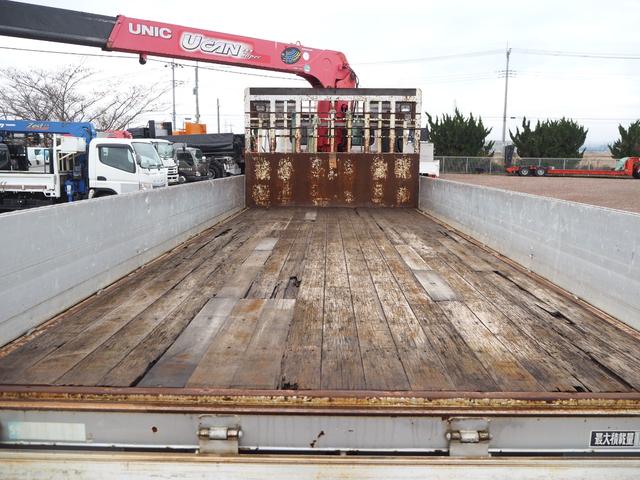 コンドル 　増々トン　２デフ　リターダ　ワイド　古河ユニック製　大型用５００シリーズ　ＵＲＵ５０３ＲＫＫ　３段クレーン　ラジコン付　上物同年　アルミブロック平ボディ　リーフサス　ターボ２８０馬力　積載１０．５ｔ（22枚目）