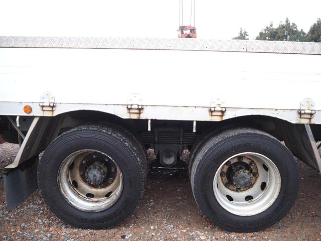 コンドル 　増々トン　２デフ　リターダ　ワイド　古河ユニック製　大型用５００シリーズ　ＵＲＵ５０３ＲＫＫ　３段クレーン　ラジコン付　上物同年　アルミブロック平ボディ　リーフサス　ターボ２８０馬力　積載１０．５ｔ（35枚目）